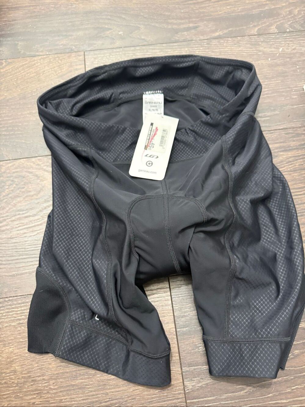 Garneau Women’s XL Black Cycling Shorts Athletic New